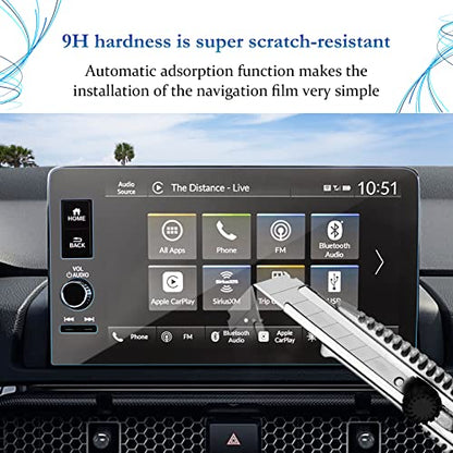 SKTU 9" Screen Protector for 2023-2026 Honda CRV(Hybrid)/2023-2026 Acura Integra Honda CRV 2026 2025 2024 Accessories [Tempered Glass, Ultra Clear] - color: 2023-2026 CR-V/Integra 9In Tempered