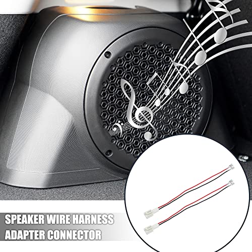 X AUTOHAUX 2 Pcs Car Audio Speaker Wiring Harness Connector Plug for Kia for Hyundai for Toyota for Subaru for Suzuki Wire Harness Adapter Connector Cable