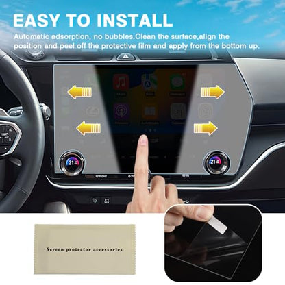 Karltys [Upgrade 2 Pack Screen Protector for Lexus RZ 300e 450e 14-Inch 2023~2026 [No Glare & Fingerprint] Tempered Glass Lexus RZ 300e 450e Accessories - size: 14 Inch 2023~2025 Lexus RZ 300e 450e