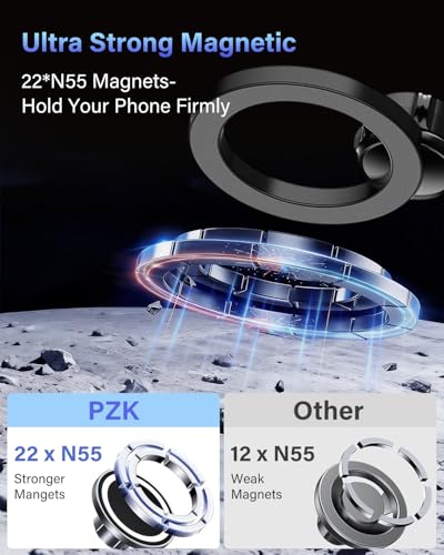 PZK Car Phone Mount for 2016-2021 Honda Civic Accessories for 7-inch Screen - color: Magsafe