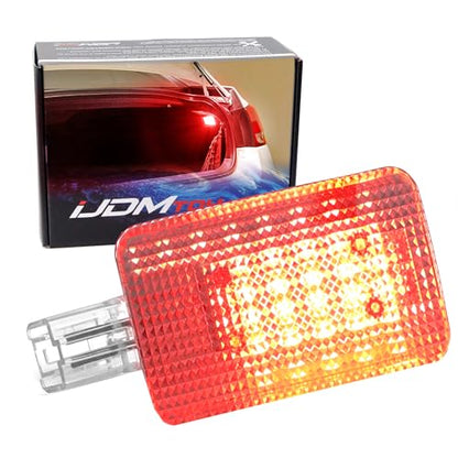 iJDMTOY Super Bright 2W High Power Brilliant Red Full LED Trunk Cargo Area Light Assembly Compatible With Lexus, Compatible With Toyota, Powered by 20-SMD LED Diodes - style: Red