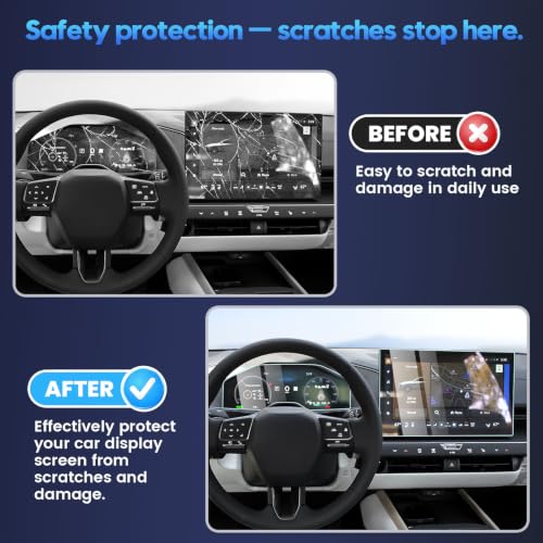 Karltys 2PCS Screen Protector for 2026 2027 Lexus ES 350h/350e/500e - color: For Lexus ES