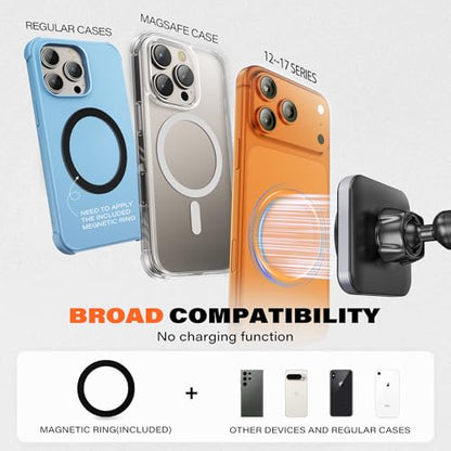 APPS2Car Phone Mount for Truck, Heavy-Duty Windshield Phone Holder