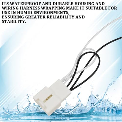 4PCS 72-5602 Car Door Speaker Adapter Wiring Harness, Audio Wire Cable Connector Plug, Compatible with Ford Focus F-150 F-250 EcoSport Explorer Escape & Mazda 3 CX-3 CX-5 CX-9 Speaker