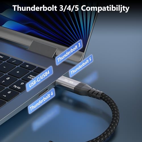 4-Pack(2FT+3.3FT+6.6FT+10FT) USB-c Cables,20Gbps Data Charging Cable,100W USB 3.2 Gen 2 High Speed, 4K Video Monitor Cord, USBC Display Cable Compatible with Thunderbolt 4/3 - size: 2FT+3.3FT+6.6FT+10FT