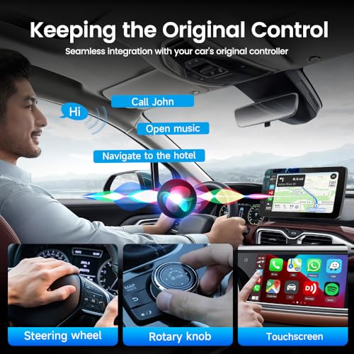 Carlinkit Wireless CarPlay Adapter MiNi SE for iPhone & Wired CarPlay Cars - color: Black