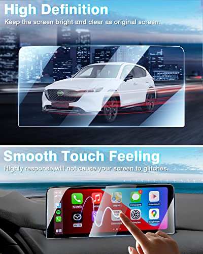 Karltys 2 Pack Screen Protector for 2021~2025 Mazda CX5/CX-9 10.25-Inch [No Glare & Fingerprint] Tempered Glass Mazda CX5/CX-9 Accessories - size: 10.25 Inch 2021~2025 Mazda CX5/CX-9