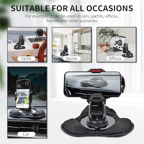 Universal Nonslip Beanbag Dashboard Friction Mount,GPS Dash Mount,Car Mobile Phone Holder Cradles, Compatible with Garmin GPS and Other Portable GPS Navigators All Smartphones