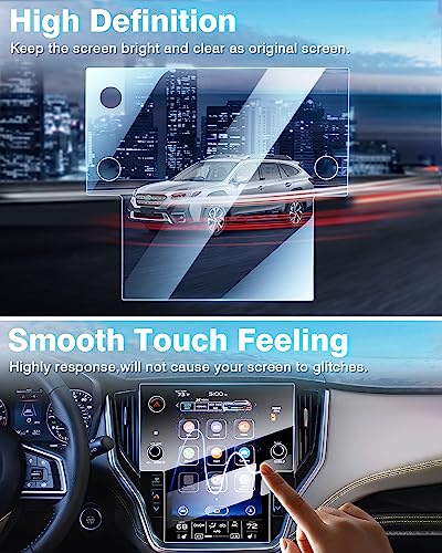 Karltys Screen Protector for 2025-2020 Subaru Outback Legacy 11.6 inch [No Glare & Fingerprint] Tempered Glass Subaru Outback Legacy Accessories - size: 11.6"Subaru Outback Legacy 2025-2020