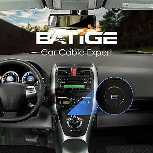 Single Port USB 3.0 Male to Female AUX Car Mount Flush Cable 3ft - size: 3ft
