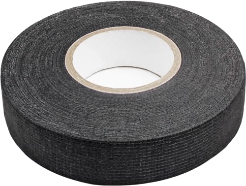 Electriduct Wire Harness Tape 3/4 Inch 50 Feet High Temperature Fleece Wire Loom Tape Self-Adhesive Heat Resistant Cloth Wrap for Automotive Engine Electrical Wiring - Pack of 10 Rolls - style: 50FT (10 Rolls)
