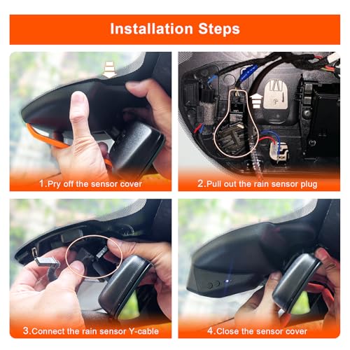 Mangoal 4K Dash Cam for Ford Mustang S550 2020-2023(Model A) - style: Model A Ford-Mustang-Front 4k