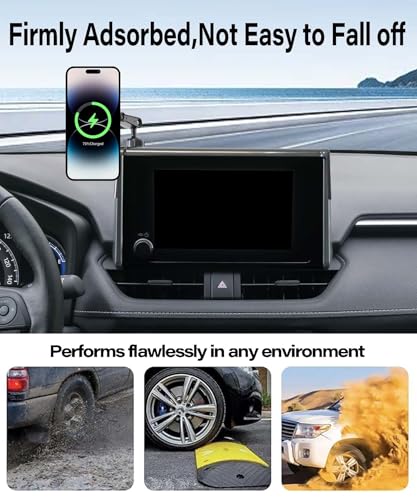 Car Phone Mount for Toyota RAV4 2019-2025 7/8" Screen Accessories - size: fit for 2019-2025 Toyota RAV4(7/8 Inch with Tray)