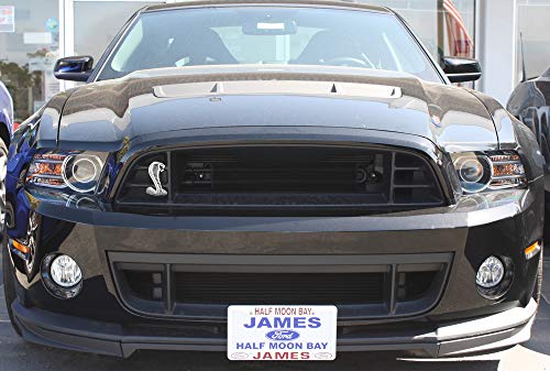STO N SHO License Plate Bracket Made for 2013-2014 Ford Mustang Shelby GT500 with Second Chin Splitter