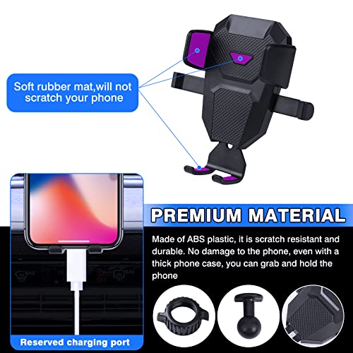 Karltys Car Phone Holder Mount for Ford F150 2021 2022-2025 2026, Dash Air Vent Cell Phone Holder Mount for 2025 F-150, Hands Free Phone Cradle Stand for All iPhone Android Smartphones - size: 21-23 F-150 Phone Holder