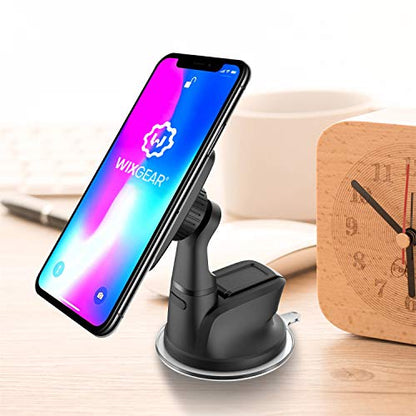 Dashboard Mount, Universal Magnetic Car Mount Holder, Windshield Mount and Dashboard Mount Holder for Cell Phones with Strong Dashboard Gel