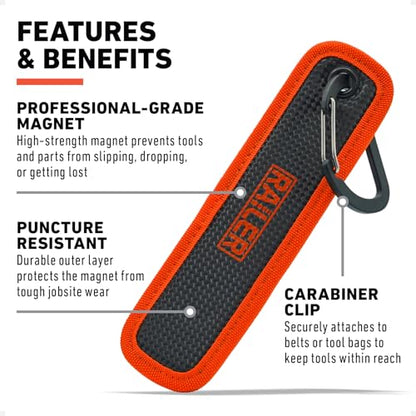 Magnetic Tool Mat Set Flexible Heavy Duty Non Slip Magnet Pad Auto Repair - style: MagMat w/Carabiner