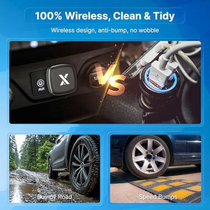 2026 X1 USB-C Wireless CarPlay Android Auto Adapter Car Play Dongle