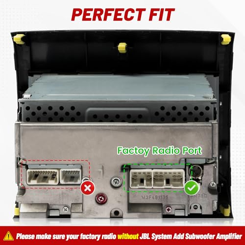 RED WOLF Stereo Harness for 1992-2019 Toyota, 2010-2019 Subaru Aftermarket Radio Wire Harness Female + Male Plug Connector Without JBL System Add Subwoofer Amplifier