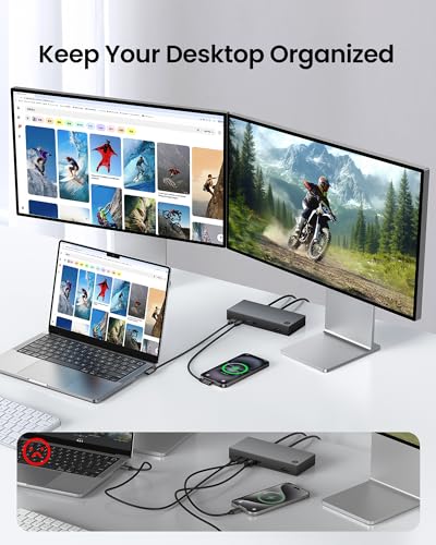 Silkland Long USB C Monitor Cable 90 Degree 15FT, 8K@30Hz 5K/4K@60Hz Output - size: 15 Feet