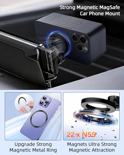 PZK Car Phone Mount for 2016-2021 Honda Civic Accessories for 7-inch Screen - color: Magsafe