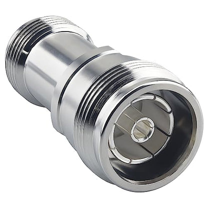 onelinkmore 4.3/10 Mini DIN Connector Female to N Female Adapter Teflon 0-6GHz Connector Coax Adapter - size: 4.3/10 Mini DIN Female to N Female