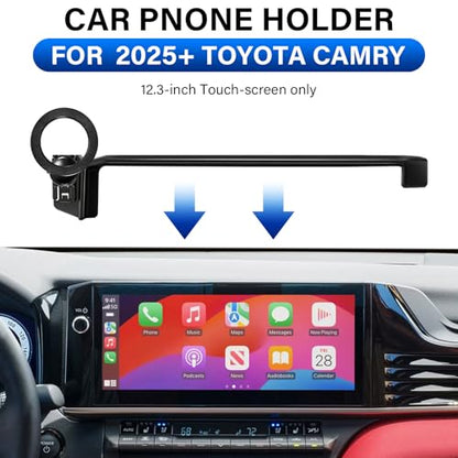 Magnetic Car Phone Holder for Toyota Camry XLE/XSE 2025-2026 Accessories - size: For Toyota 2025+ Camry 12.3-inch