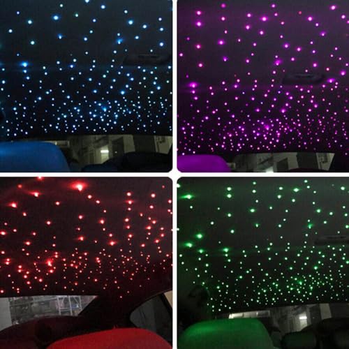 Twinkle Starlight Headliner Light,32W 1000pcs 13.1ft LED Star Ceiling Fiber Optic Light Kit APP/Remote Control for Car/Home/Party - size: 1000pcs*0.029in*13.1ft