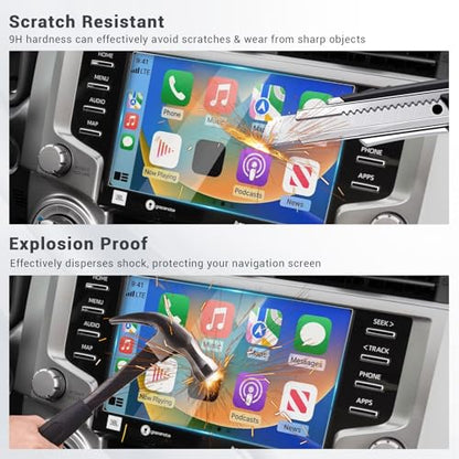 2020 2021 2022 2023 4 Runner Screen Protector for Toyota 4Runner (SR5, SR5 Premium, TRD Sport, TRD Off-Road, Limited, TRD Pro) 8" Entertainment Screen Saver for 2023 Toyota 4Runner Accessories