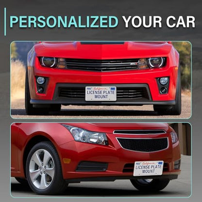 License Plate Mount Fits Chevrolet Blazer/Cruze/Black Diamond Avalanche