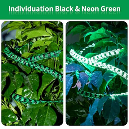케이블 슬리브 0.6cm x 30.5m(1/4인치 x 100피트) 자체 포장 와이어 - color: 블랙 그린, size: 1/4"-100ft
