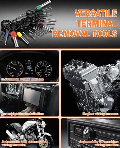 3PCS Automotive Electrical Disconnect Pliers Kit with Trim & Terminal Tools