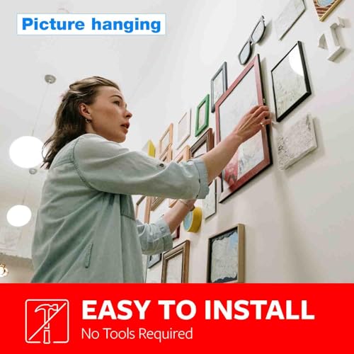3M Double Sided Tape Heavy Duty Mounting Tape Strong Adhesive Tape Waterproof Foam Tape Picture Hanging Strips for LED Strip Light Indoor and Outdoor (2in X 10ft) - size: 2in x 9.85ft