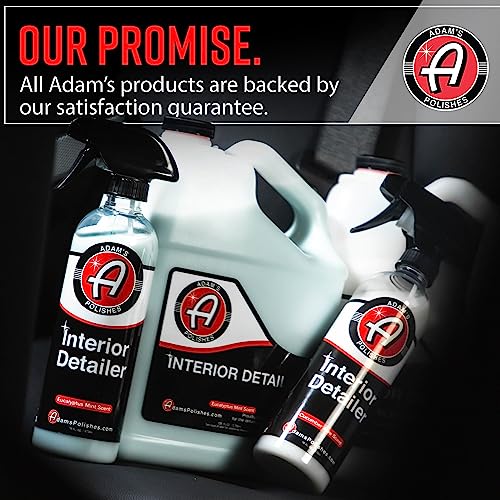 Adam's Interior Detailer (5 Gallon) - Total Car Interior Cleaner, Protectant & Dressing, Leather Conditioner, UV Protection Vinyl, Dashboard, Screen, Seat Cleaner & More