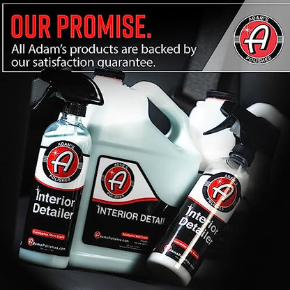 Adam's Interior Detailer (5 Gallon) - Total Car Interior Cleaner, Protectant & Dressing, Leather Conditioner, UV Protection Vinyl, Dashboard, Screen, Seat Cleaner & More