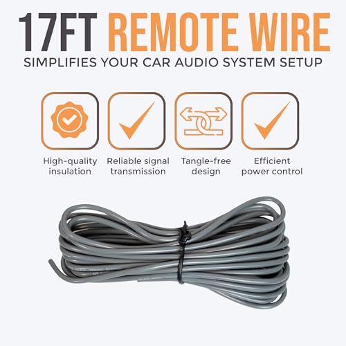 Elite Audio 4 Gauge Dual Amplifier Wiring Kit, 2000W CCA Amp Install Kit for 2 Amplifiers – EA-PRMK4 - size: 4 Gauge (Dual Amp)