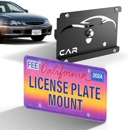 License Plate Frame Fits Honda Accord/Civic/Clarity/Crosstour/Element