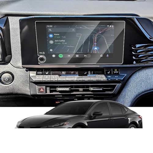 Karltys [Upgrade 2 Pack Screen Protector for [No Glare & Fingerprint] Tempered Glass Toyota Camry LE/SE 2025 2026 8-Inch - size: 8-Inch 2025 +Toyota Camry