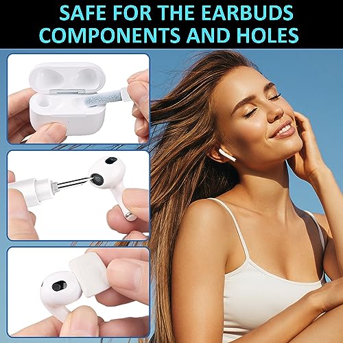 iPhone Cleaning Kit for Charging Port, Cleaner Kit for AirPod Phone, White - color: White