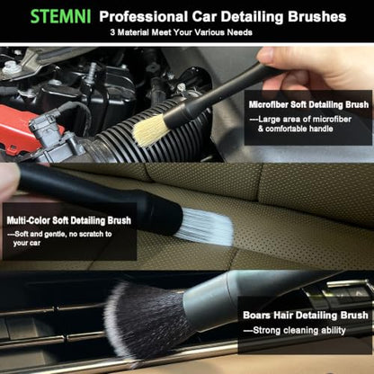 14Pcs Car Wash Kit, 62'' Car Wash Brush with Long Handle, Microfiber Scratch-Free Carwash Brush Mop Mitt Kit Car Car Washing Supplies Cleaning Kit for Cars RV SUV Truck Boat Green - color: Green-14pcs