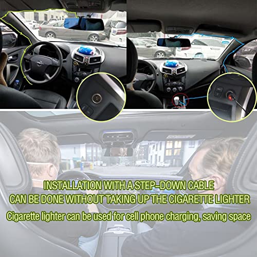9.68Ft Micro USB Dash Cam Hardwire Kit - 12V-30V to 5V 2.5A Car Dash Camera Charger Power Supply+4PCS 16AMG Car Fuse Tap&4PCS 5A Blade Fuse for Most Car Dash Camera (Micro USB) - color: Micro USB
