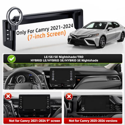 Magnetic Phone Holder for Toyota Camry 2021-2024 7-Inch Screen, for MagSafe - size: 7" Screen