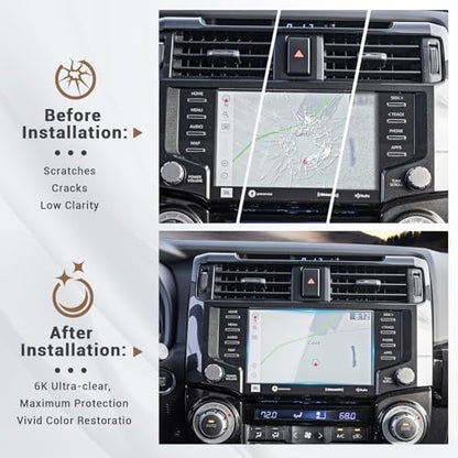 2020 2021 2022 2023 4 Runner Screen Protector for Toyota 4Runner (SR5, SR5 Premium, TRD Sport, TRD Off-Road, Limited, TRD Pro) 8" Entertainment Screen Saver for 2023 Toyota 4Runner Accessories