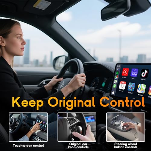 Wireless Adapter Compatible with CarPlay & Android Auto for Cars 2016-2026
