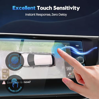 Karltys 2PCS Screen Protector for 2018-2024 VW Volkswagen Tiguan/Atlas - color: For VW Tiguan/Atlas