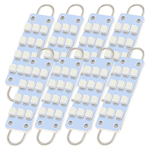 561 Led Bulb Green 44mm Rigid Loop for Map Trunk Light 562 567 8pcs - color: Green, size: Pack of 8
