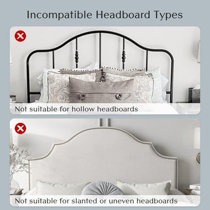 Solfres Innovative Design Rechargeable Headboard Reading Light. No Drilling Book Light for Bedtime Reading. Dimmable LED Lamp with Bulb. Movable & Flexible, Black - color: Black - Rechargeable, size: M