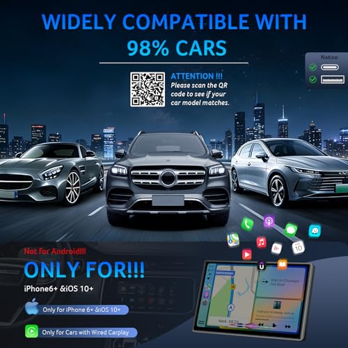 acer CarPlay Wireless Adapter for Apple — iPhone Wireless Apple CarPlay Wireless Adapter Upgrade Wired CarPlay to Wireless for Seamless Music Navigation Calls and Messages