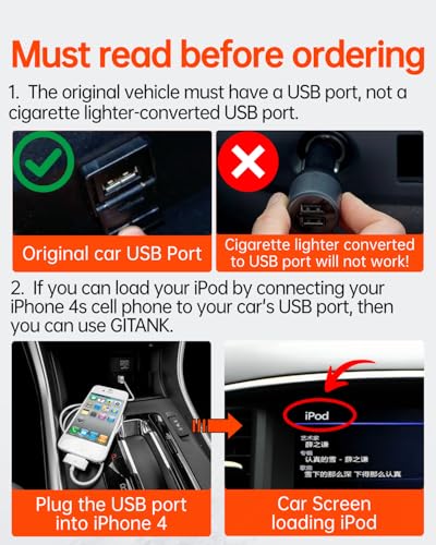 USB Bluetooth Car Adapter for Infiniti Nissan Honda Chevy Honda Ford Mazda