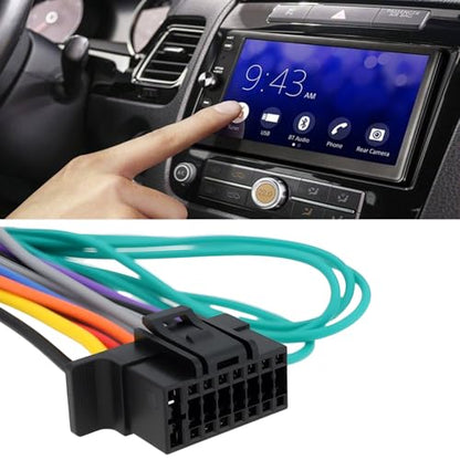 OTOTEC Car Stereo Wire Harness Compatible with Sony XAV-AX3000 AX3005DB AX3200 AX3250 AX4000 AX5000 AX5500 AX5600 AX6000
